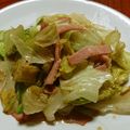 クックVOY1Q3☆'s cooksnap of when they made レタス大量消費！ベーコンレタス炒め.