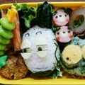 パパチとママチ's cooksnap of when they made バムとケロの バム弁当.