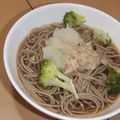 きらり流れ星's cooksnap of when they made 簡単のせるだけ★ツナおろしそば.