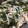 ☆おじゃるまる's cooksnap of when they made 空心菜と豚肉のにんにく炒め.