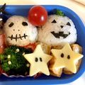 きつねまま's cooksnap of when they made ★ハロウィン弁当★簡単おにぎり★.