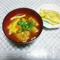 めみたん☆'s cooksnap of when they made 焼き茄子と油揚げのお味噌汁.