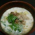 kumorin’S☆'s cooksnap of when they made 旨辛♪中華風豆腐と白菜のミルク味噌スープ.