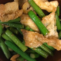 8jasmint8's cooksnap of when they made ニンニクの芽と油揚げ☆焼き肉のタレ炒め.
