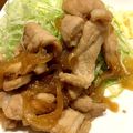 Khara10's cooksnap of when they made かんたん！豚の生姜焼き.