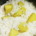 こっこちゃーん's cooksnap of when they made サツマイモごはん〜(o˘◡˘o)♡.
