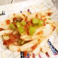 （・×・）♪'s cooksnap of when they made *簡単*大根梅サラダ*.