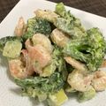 よこさち's cooksnap of when they made エビとブロッコリーのマスタードマヨサラダ.