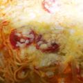 しめじ７５'s cooksnap of when they made ひき肉とトマトとチーズのイタリアン楽なべ.