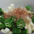 あゆたっくん's cooksnap of when they made 長芋とオクラの梅酢和え.