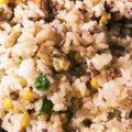 Mayumi731's cooksnap of when they made 簡単で美味しいガーリックチャーハン.