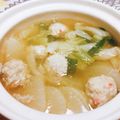 料理一年目's cooksnap of when they made 超簡単！おいしい塩ちゃんこ鍋のスープ.