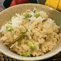 こよん's cooksnap of when they made 塩コンブと枝豆の☆炊き込みご飯☆.