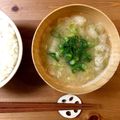 ＊ＡＫＯＲＩ＊'s cooksnap of when they made ごま油香る、白菜の外葉の味噌汁.