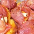 たかみん☆'s cooksnap of when they made 柿とモッツァレラチーズの生ハム巻き.