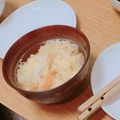 ともよ´'s cooksnap of when they made 千切りにんじんのかき玉みそ汁.