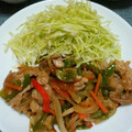 さくらスキップ's cooksnap of when they made 超簡単！豚肉とピーマン玉ねぎてりやき炒め.