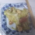 mito☆さん's cooksnap of when they made 学校給食のアスパラとキャベツのソテー✽.