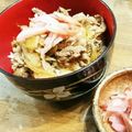 momoco's cooksnap of when they made ♡家族に好評♡簡単にできちゃう牛丼♡.