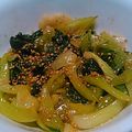 夏の粉雪's cooksnap of when they made チンゲン菜のごま油和え.