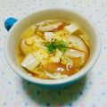 まあまま☆0403's cooksnap of when they made 椎茸のたまごスープ.