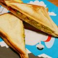 まゆこ♡'s cooksnap of when they made カフェ風・アボガドのホットサンドイッチ.