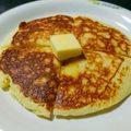 みかん茶葉's cooksnap of when they made ふわふわパンケーキ☆ホットケーキ粉で.