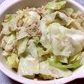 あぽろ．'s cooksnap of when they made うまい★キャベツのツナマヨ炒め.