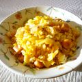 runa10's cooksnap of when they made キムチ炒飯.