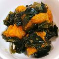 neneri☻'s cooksnap of when they made 南瓜とワカメの煮物.