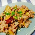 coppie's cooksnap of when they made ★ひとりごはん★電子レンジリゾット.