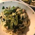 鈴＊花's cooksnap of when they made お吸い物の素できのこのバター醤油うどん☆.