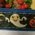 あやれいママ's cooksnap of when they made キャラ弁ハロウィン★ねないこだれだオバケ.