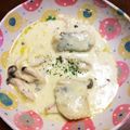 ひまわり６号's cooksnap of when they made タラとしめじのクリーム煮.