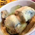 ねこもんです's cooksnap of when they made 鯖の水煮缶使用☆重ねて入れて焼くだけ〜♪.