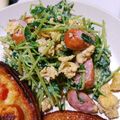 ooゆなoo's cooksnap of when they made 豆苗とウインナーのマヨサラダ☆.