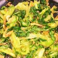 ＬＯＶＥＤＯＧＳ's cooksnap of when they made フリルレタス超簡単お浸し、お弁当にも！.