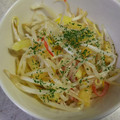 ayakaL7's cooksnap of when they made もやしと沢庵の和え物.
