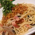 えりゐ's cooksnap of when they made 納豆スパゲッティ.