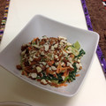 さくら11's cooksnap of when they made 小松菜と人参のアーモンドごまヨぽん和え.