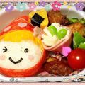 みちゅみちゅママ's cooksnap of when they made カニカマで❤赤ずきんちゃんおにぎり弁当.