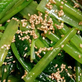 吹雪と不二子's cooksnap of when they made 簡単！小松菜の胡麻和え.