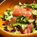 ･firststar's cooksnap of when they made マグロと春菊のサラダ.