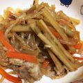 そなたま's cooksnap of when they made 豚肉 ｉｎ きんぴらゴボウ.