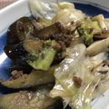 ぷりまめ's cooksnap of when they made なすとレタスの香味オイスターソース炒め.