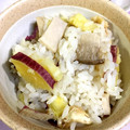 NICoMOMI's cooksnap of when they made エリンギとさつまいもの炊き込みごはん.