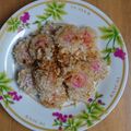 かりあん's cooksnap of when they made おつまみ♪なると味噌マヨパン粉焼き.