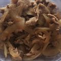 megu305's cooksnap of when they made 簡単楽々♪豚のしょうが焼き.