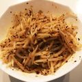 tkiriba's cooksnap of when they made 簡単♪食べるラー油で、もやしのナムル風♪.
