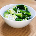 みかりんさん。's cooksnap of when they made 簡単☆釜揚げしらすときゅうりの梅和え.